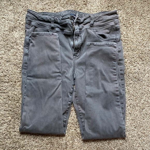 Size 16 American Eagle Super Hi-Rise Jeggings - Picture 6 of 7